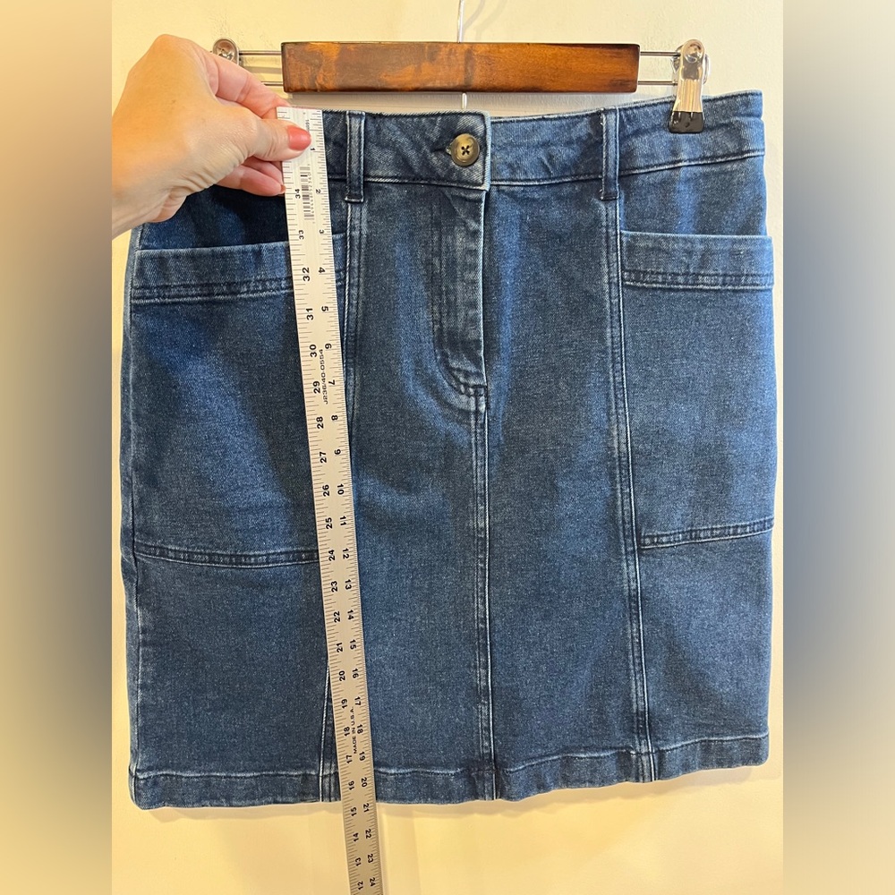 Boden Womens Denim Skirt Size 8 - Picture 5 of 8